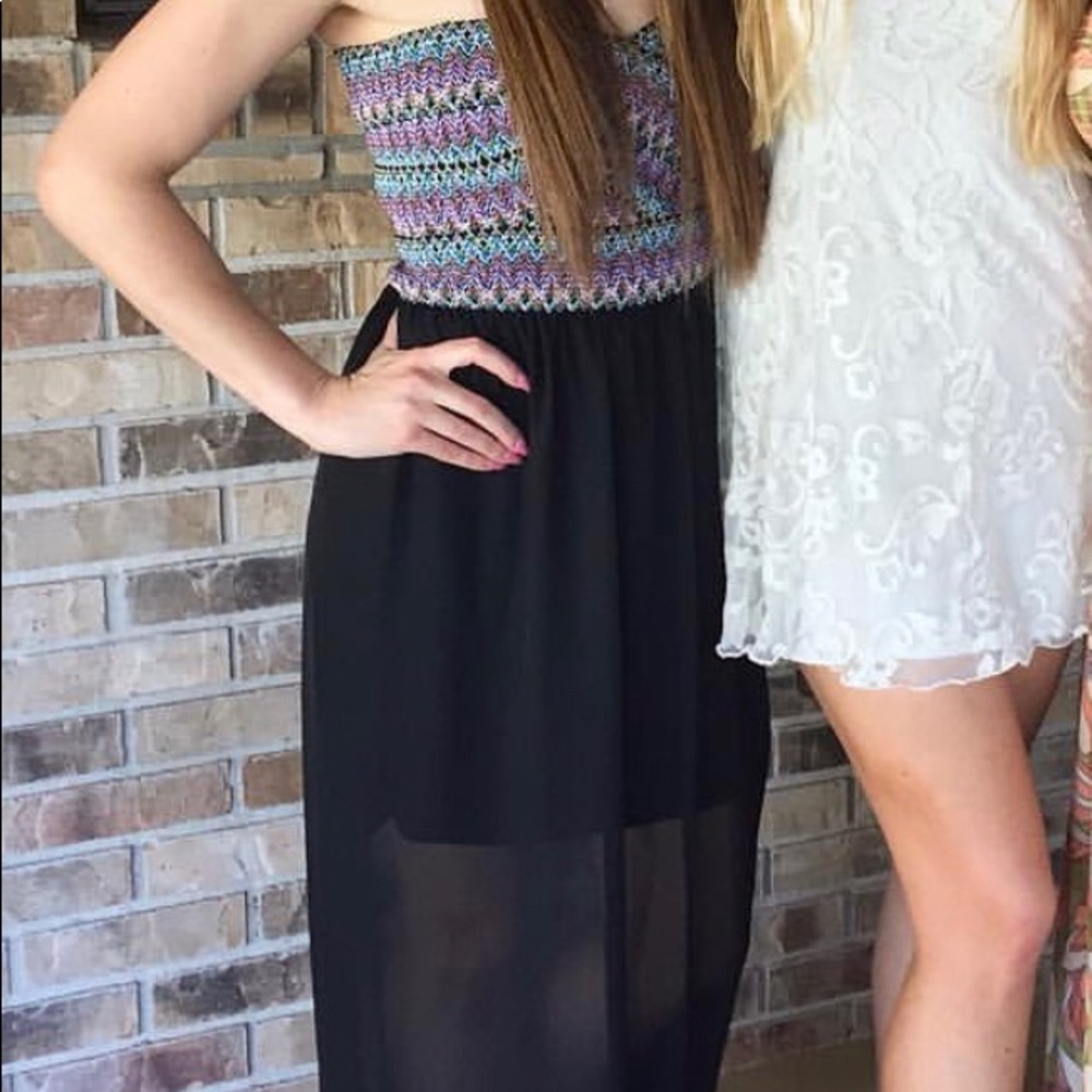 Strapless Maxi Dress